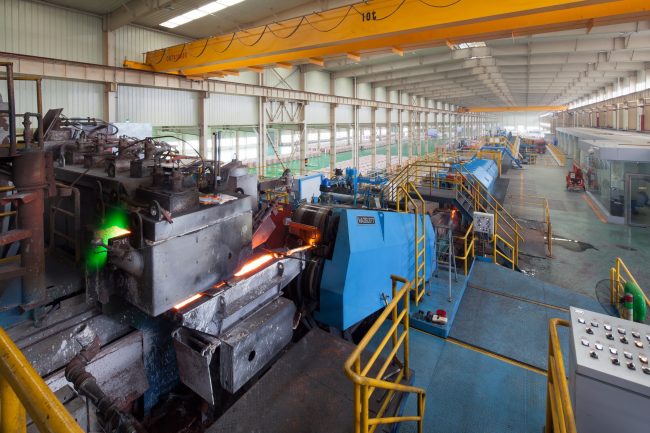 Contirod-Anlage der SMS group für Amer Group in Urumqi, Xinjiang