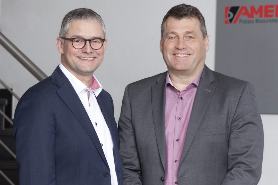 AMEPA-Geschäftsführer Armin Kempkes und Martin Fieweger