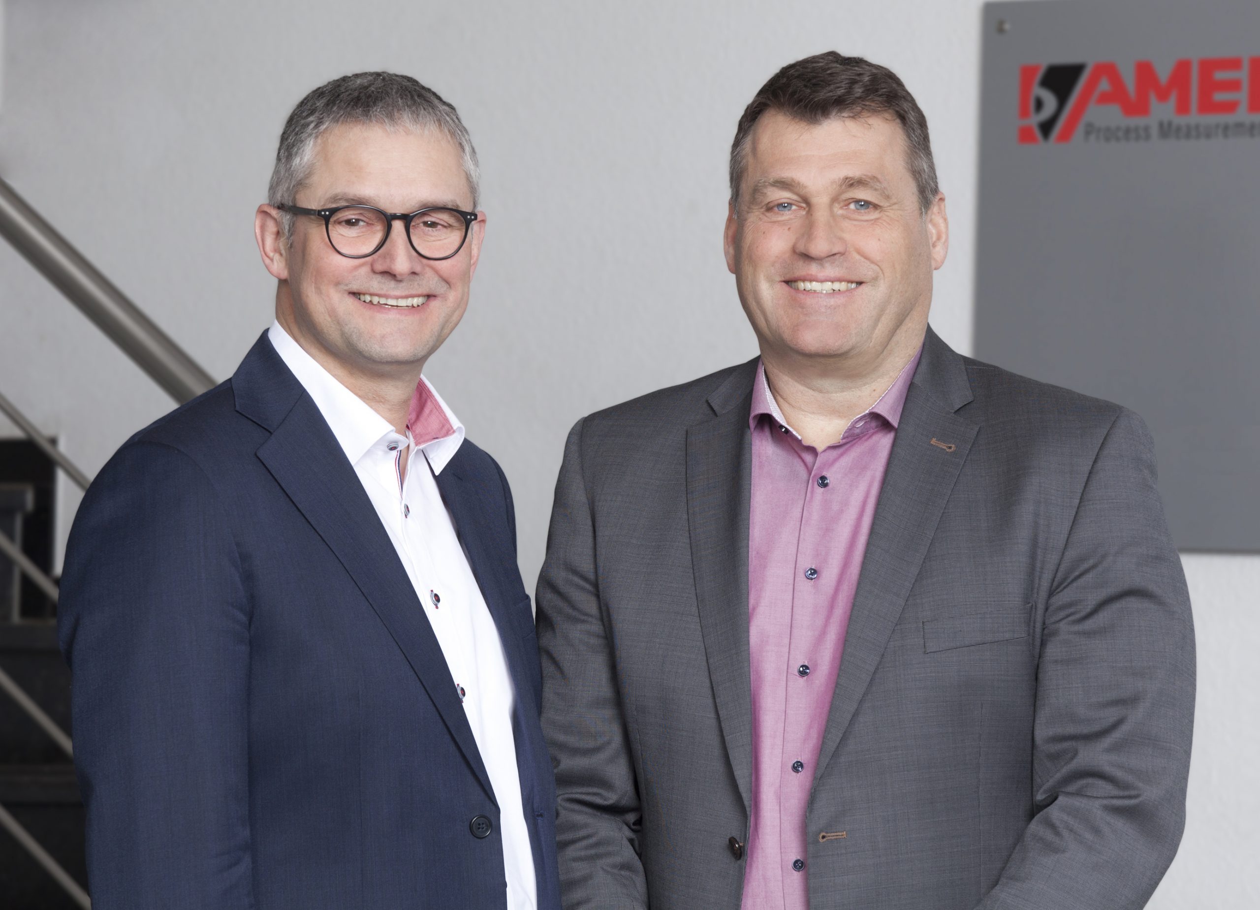 AMEPA-Geschäftsführer Armin Kempkes und Martin Fieweger