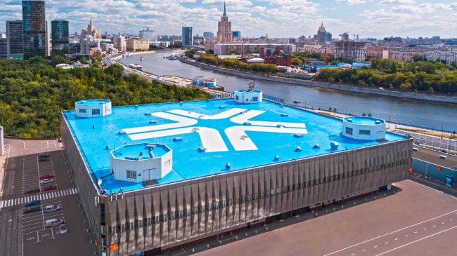 Das Expocentr Krasnaja Presnja in Moskau