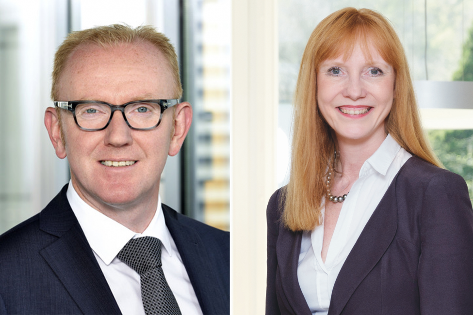 Michael Finger und Andrea Bauer.