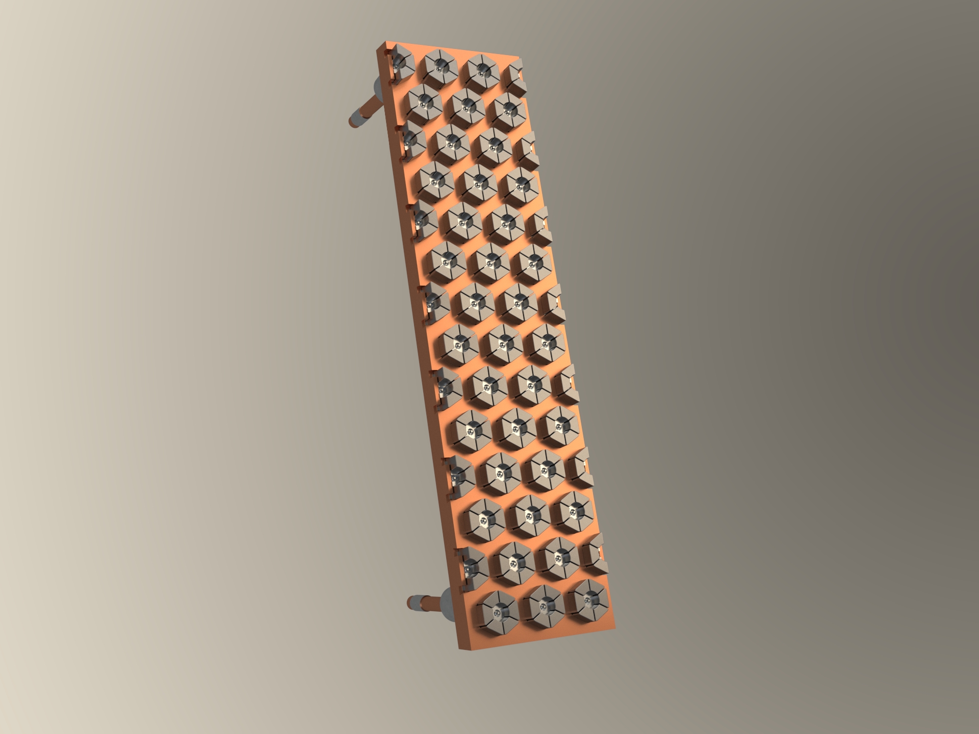 Primetals Technologies Kupfer-Plattenkühler mit Sechskanteinsätzen