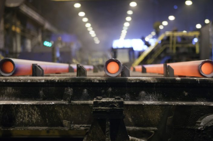 Produzierte Röhren bei Ovako