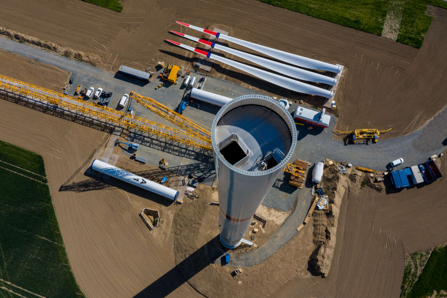 Offizieller Baustart Fur Windpark Salzgitter Stahleisen