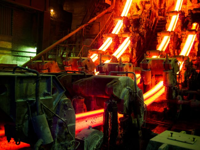Continuous Casting of Steel