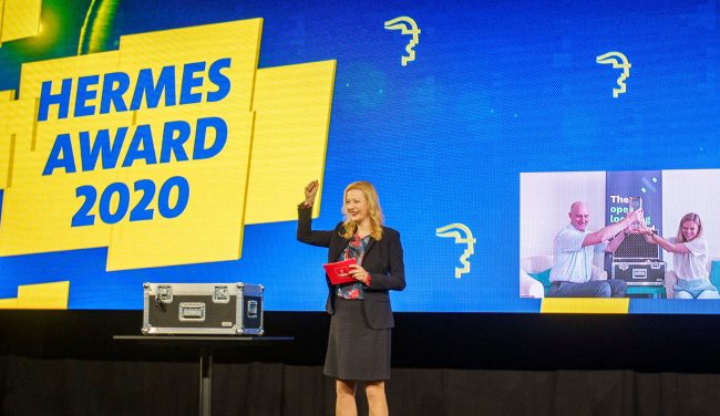 Die Trumpf-Lösung Omlox gewinnt den Hermes Award