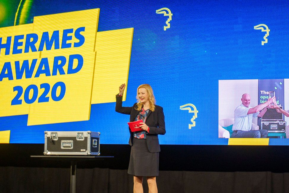 Die Trumpf-Lösung Omlox gewinnt den Hermes Award