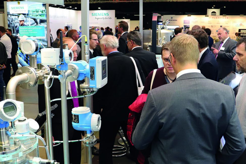 Besucher der MEORGA-Spezialmesse