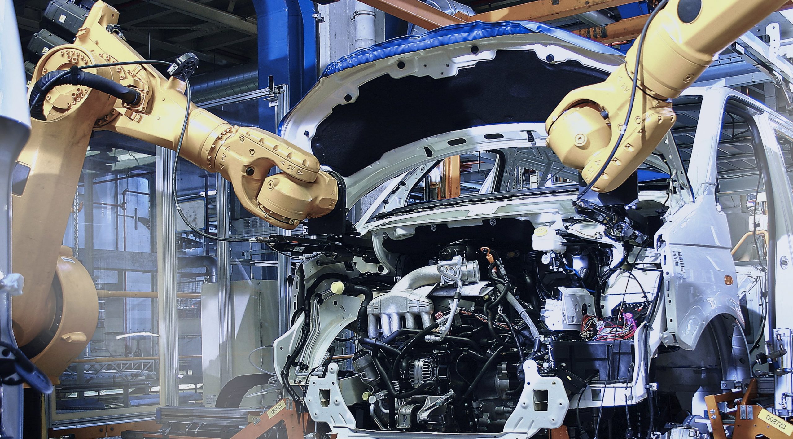 Automobile Anlage bei Thyssenkrupp