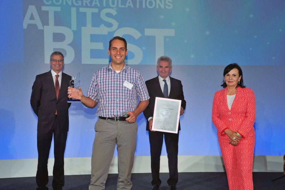 Frank Gelen von 247TailorSteel mit dem NRW.Invest Award