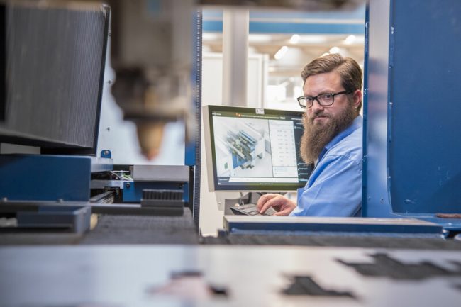ScaleNC und das Start-up Optimate vereinfachen die Arbeit in der Blechfertigung (Symbolbild).