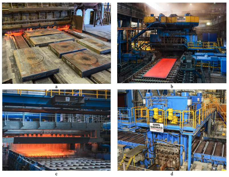 TMCP steel plates: The basic equipment of the NLMK DanSteel Mill Quarto 4200 for the production of heavy plates using the TMCP+ACC technology