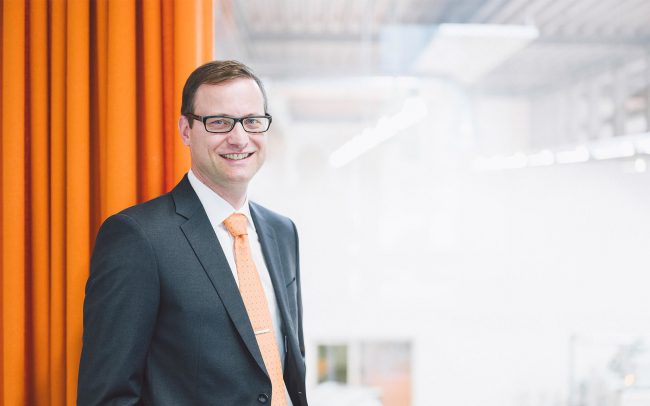 Jürgen Hauger, Geschäftsführer von Vollmer