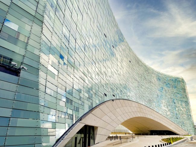 Dillinger lieferte für den neuen Hauptsitz der Tageszeitung "Le Monde" 1.000 Tonnen Grobblech