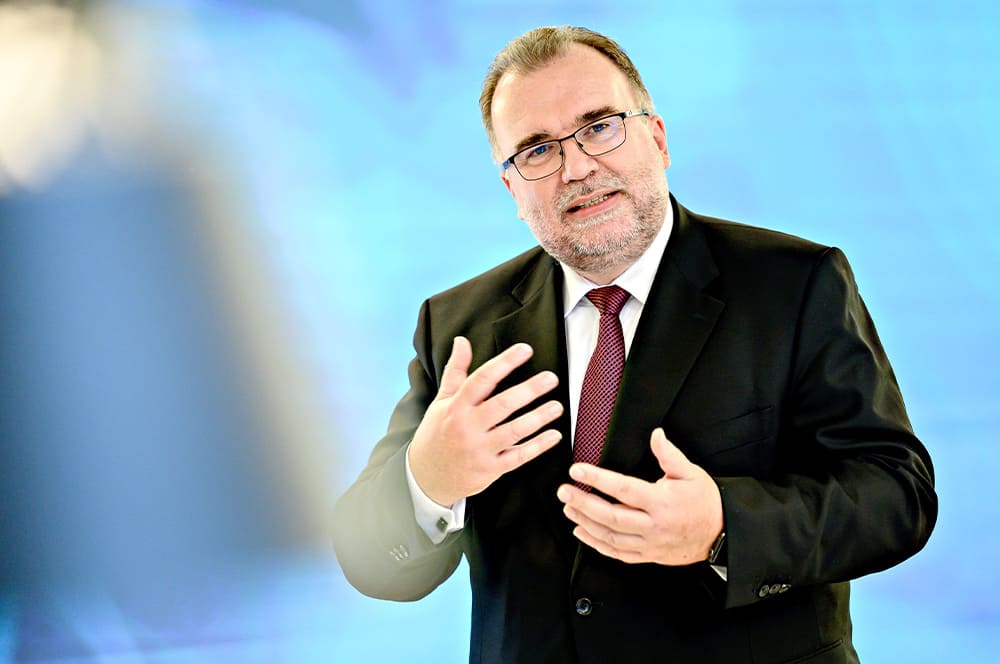 Siegfried Russwurm, Präsident des Bundesverbands der Deutschen Industrie (BDI)