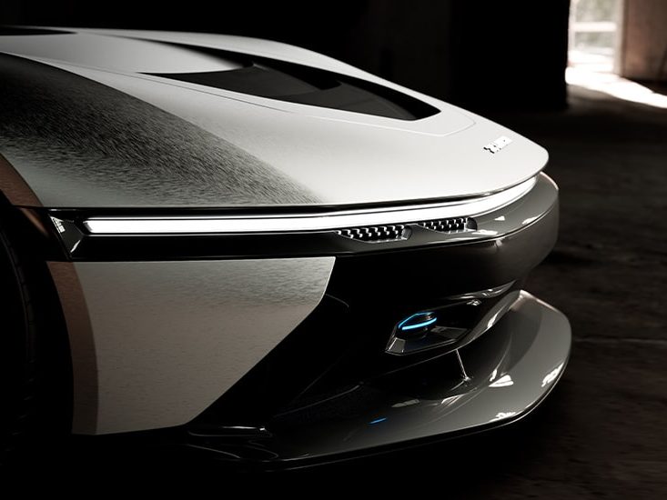 DeLorean 2021: Frontansicht