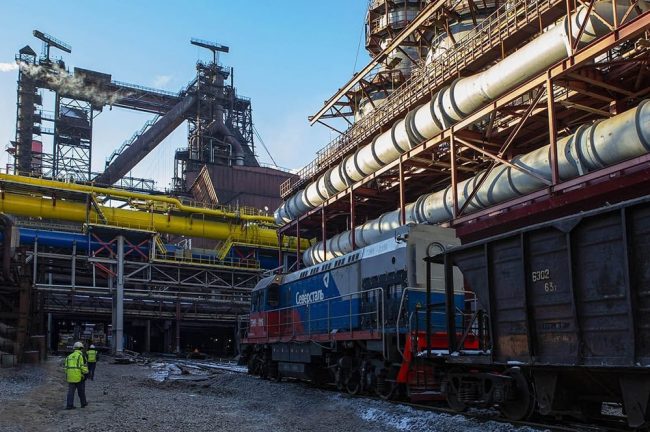 Hochofen Nr. 3 bei Severstal