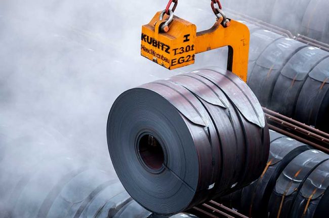 Digitale Kühlung von Stahlcoils im Thyssenkrupp-Werk Hohenlimburg