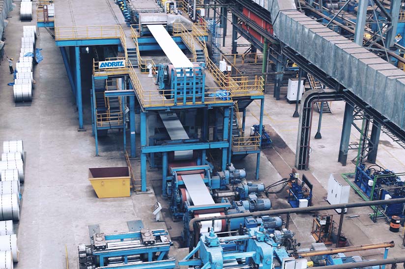 Walz-, Glüh- und Beizlinie von Andritz