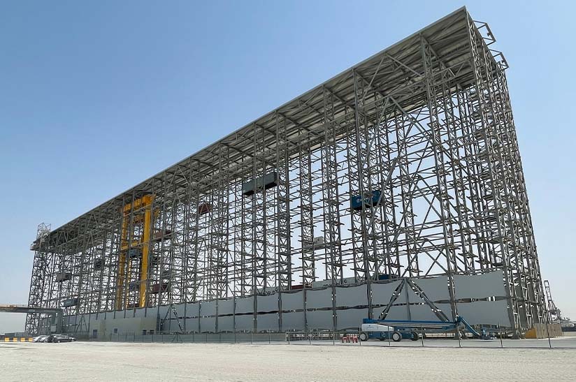 Containerumschlagsystem Boxbay