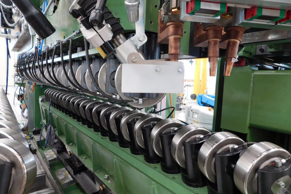 Sinopec SSPW Spiralformanlage mit SMS Perfect arc-Technologie