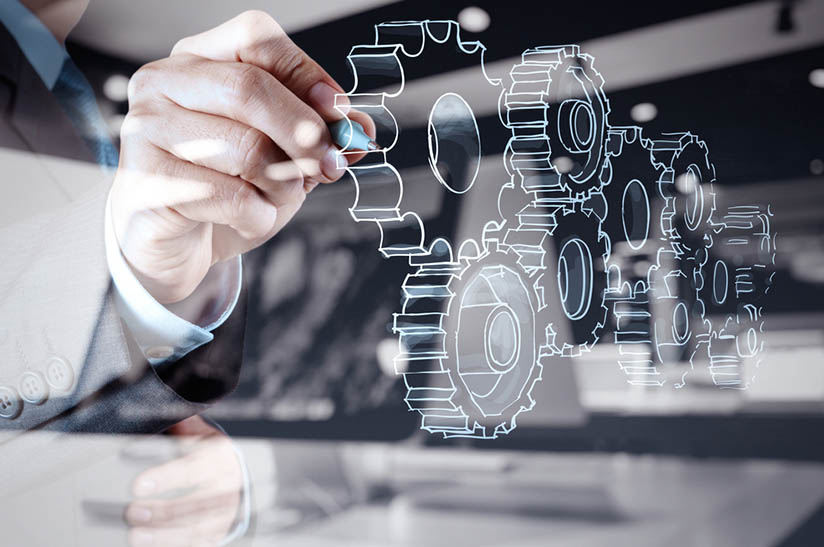 3D-Zahnräder, Paul Wurth Trockenreformierungstechnologie (Symbolbild)