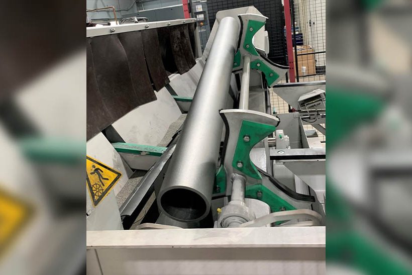 Anarbeitungsmaschine bei Hoberg & Driesch