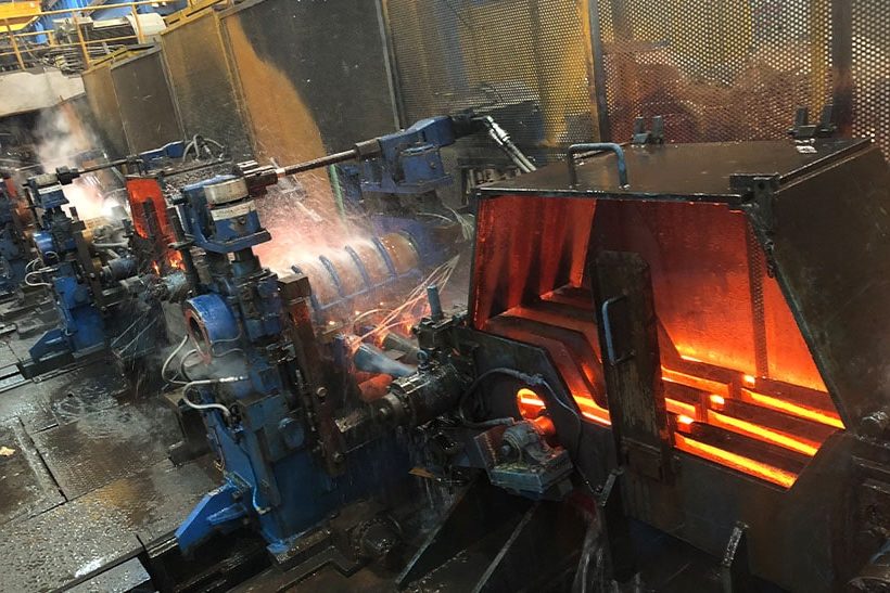 Stabwalzwerk von Primetals Technologies bei Amreli Steels, Pakistan