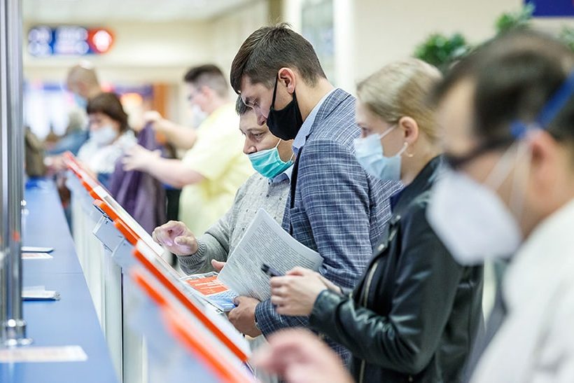 Besucher der Metallurgy Russia