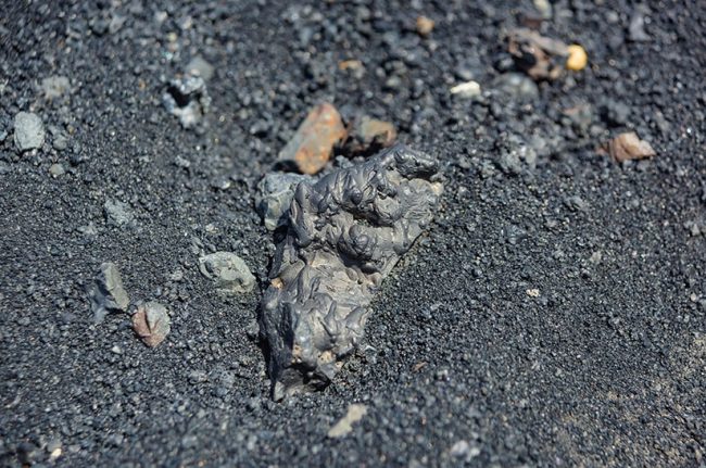 Eisenhüttenschlacke