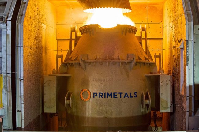 AOD-Konverter von Primetals Technologies bei BGH Freital