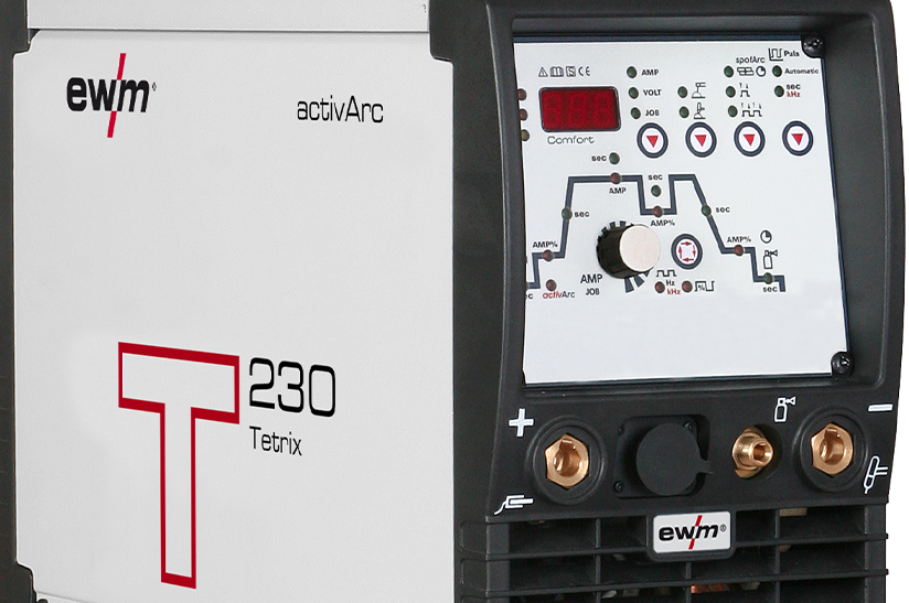 EWM_Beitragsbild_online EWM Tetrix T 230 Schweißgerät, Symbol für Rechtssieg gegen Nachahmungen
