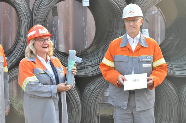 ArcelorMittal erhält von der Bundesregierung – hier die amtierende Bundesumweltministerium – eine Zusage über 55 Mio. Euro