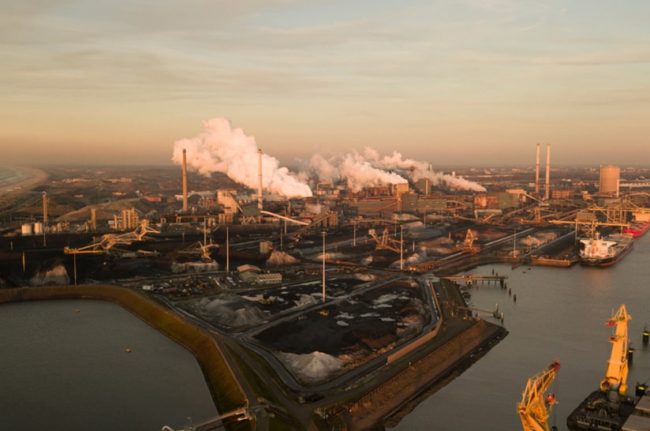 Tata Steel in IJmuiden