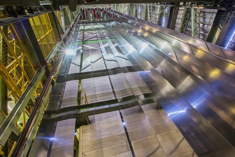 Herstellungsprozess im Edelstahlwerk AST von thyssenkrupp/Arvedi