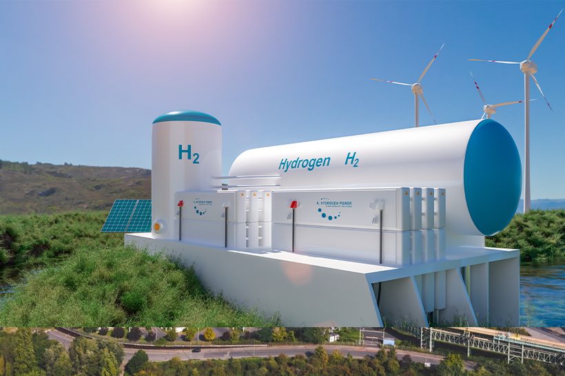 Wasserstoffanlage im Ruhrgebiet von E.ON, Evonik, RWE, thyssenkrupp, Vonovia.