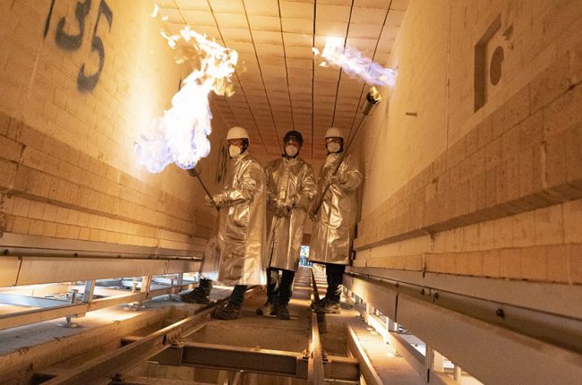 RHI Magnesita hat in Urmitz seinen Tunnelofen angefeuert