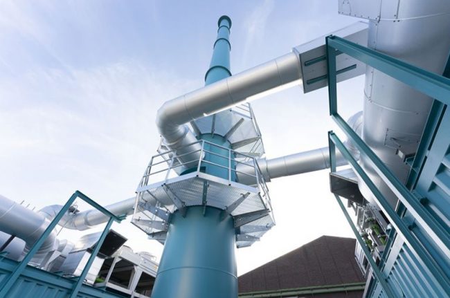 Stromerzeugungs- und Speicheranlage bei Outokumpu in Krefeld