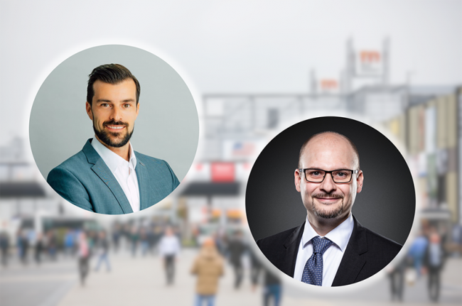 Sascha Gersmann (li.) von Citizen Machinery und Markus Horn (re.) von der Paul Horn GmbH sind bei der METAV 2022 dabei