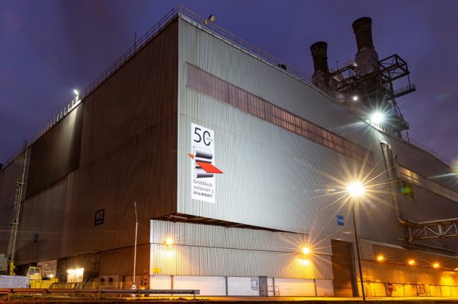 Grobblechwalzwerk von Dillinger