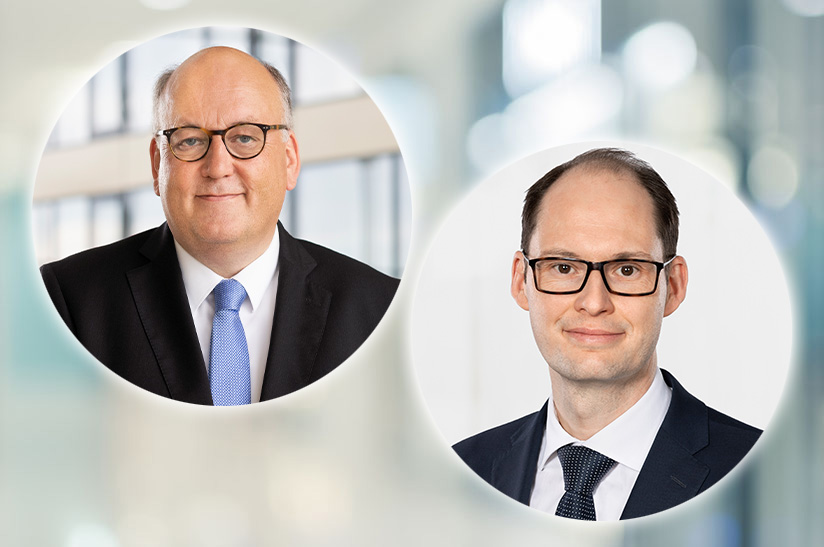 Martin Stillger und Daniel Wodera, thyssenkrupp Materials Services