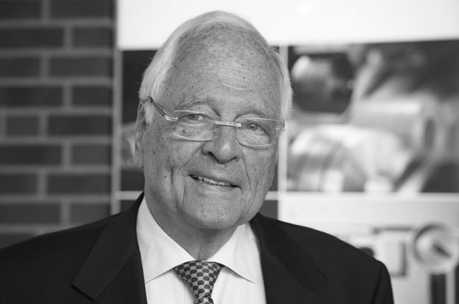 Gustav Theodor Wuppermann – in den 1980ern stand er dem Stahlinstitut VDEh vor