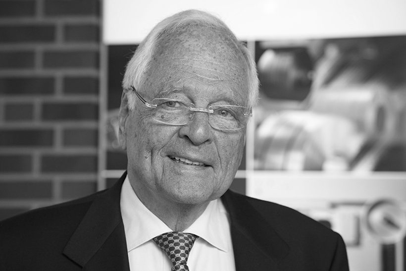 Gustav Theodor Wuppermann – in den 1980ern stand er dem Stahlinstitut VDEh vor