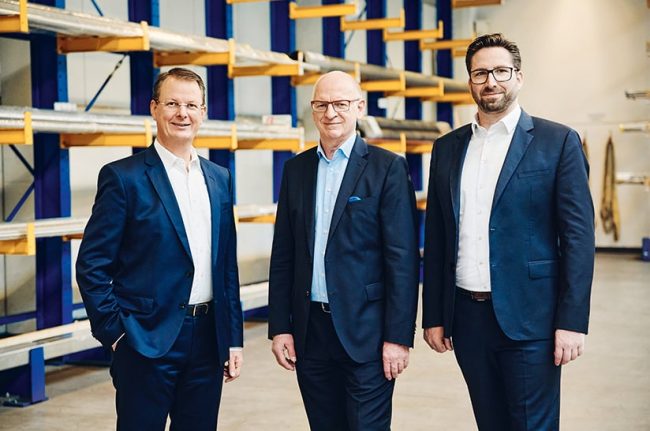 Michael Allexis, Hartmut Böttche und Jörg Delveaux (rff)