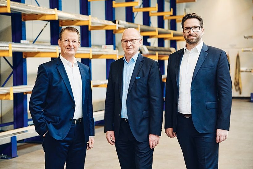 Michael Allexis, Hartmut Böttche und Jörg Delveaux (rff)