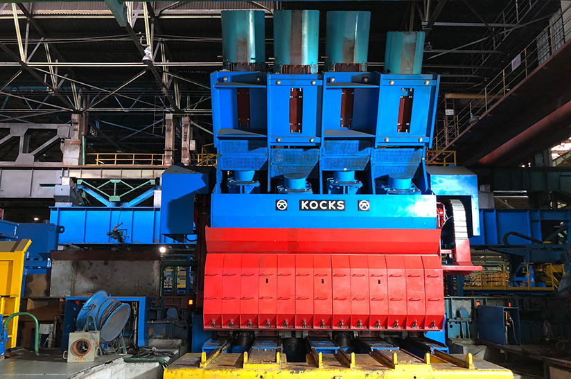 KOCKS RSB 500 currently operating in China Einen solchen Kocks RSB 500 hat Chengde Jianlong in Auftrag gegeben.