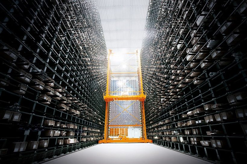 Langgutlager bei Kasto Maschinenbau