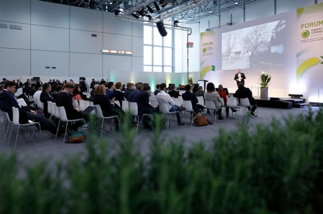 Konferenz während der decarbXpo, Messe Düsseldorf