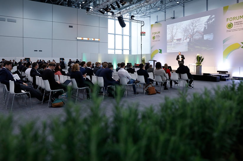 Konferenz während der decarbXpo, Messe Düsseldorf