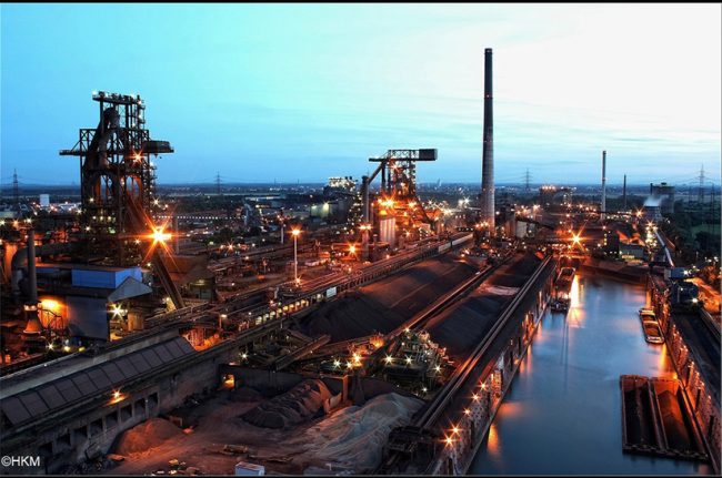 Ironmaking – Blick auf das Werk von HKM